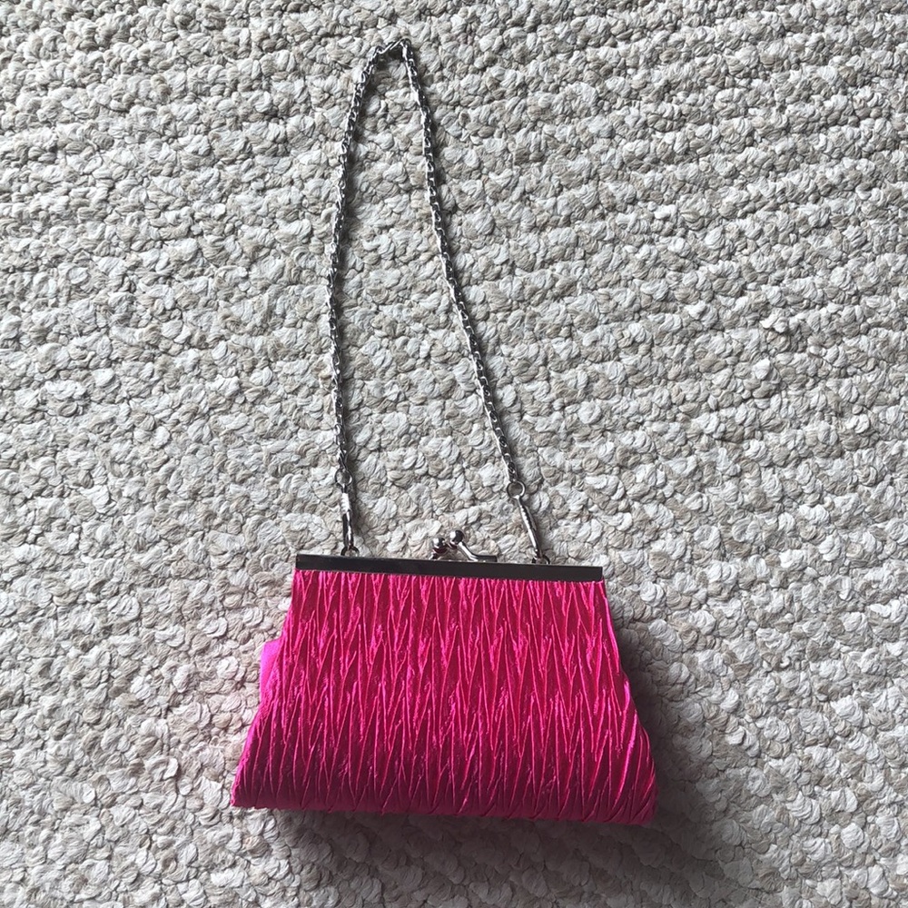 Mini Pink Clutch Evening Party bag
